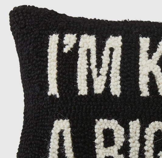 I'm Kind Of A Big Deal Needlepoint Pillow