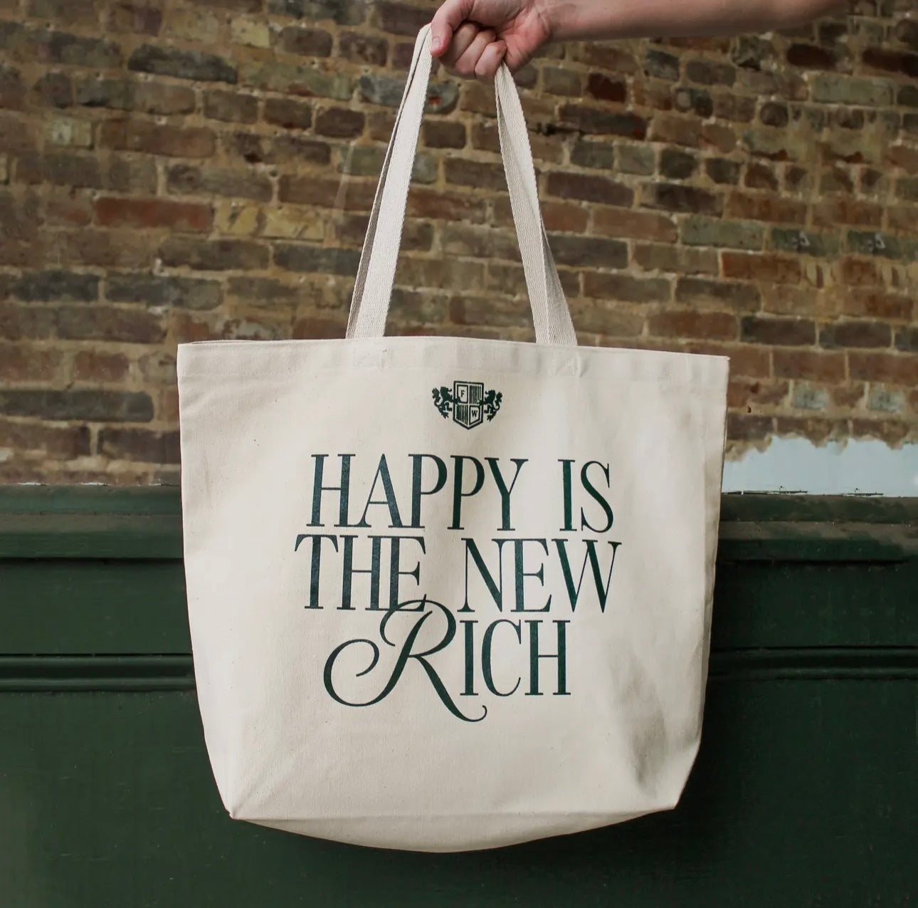 HAPPY IS THE NEW RICH Tote