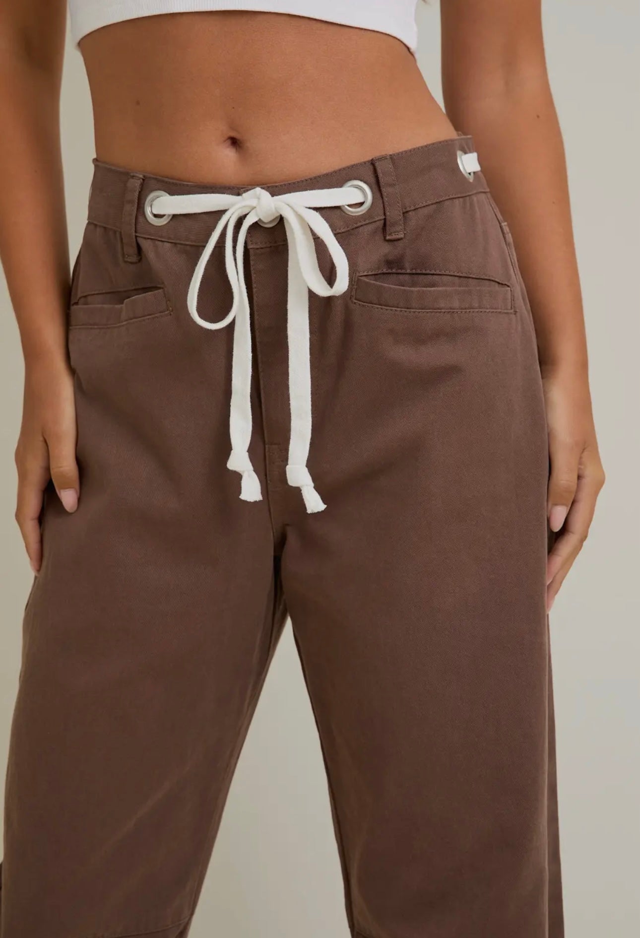 The Teagan Tie Jeans