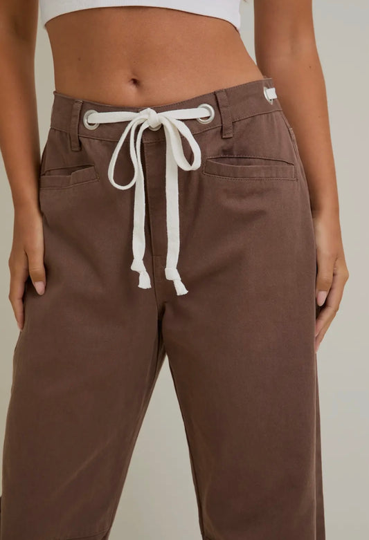 The Teagan Tie Jeans